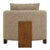 Wood Halligan Upholstered Accent Chair For Sale - Image 7 of 10