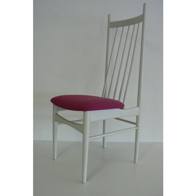 White Dining Chairs by E.M. Dettinger for Lucas Schnaidt, Set of 6, 1969 For Sale - Image 10 of 10