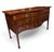 Hepplewhite English George III Hepplewhite Serpentine Mahogany Sideboard W/Solid Slab Top Faux Drawer Fronts, Concealed Twin Cabinets & Side Access Door,1790–1805 For Sale - Image 3 of 18
