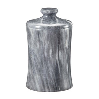 Gray Marble Canister For Sale