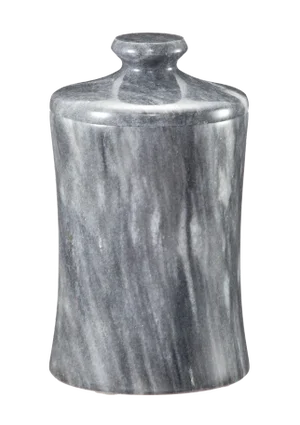 Gray Marble Canister