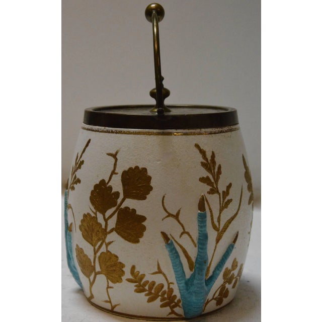 19th Century Biscuit Jar With Crow Claws For Sale - Image 9 of 11