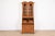 John Stuart Georgian Burl Wood Drop Front Secretary Desk With Bookcase Hutch For Sale - Image 11 of 13