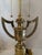 Pair of Vintage English Brass Trophy Form Winged Urn Lamps For Sale - Image 10 of 16