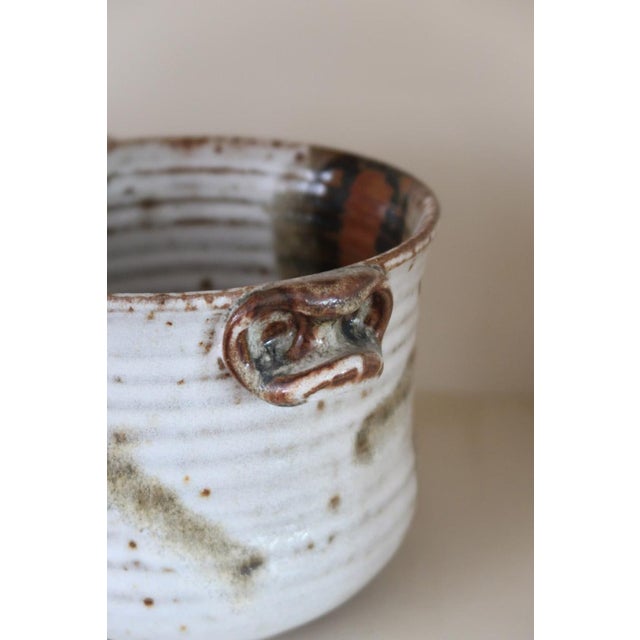 1960s Studio Ceramic Vessel by Henny Waldorff for Svaneke, Bornholm, Denmark, 1960s For Sale - Image 5 of 11
