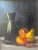 Vintage Still Life Oil Painting Signed Ferri For Sale - Image 10 of 10