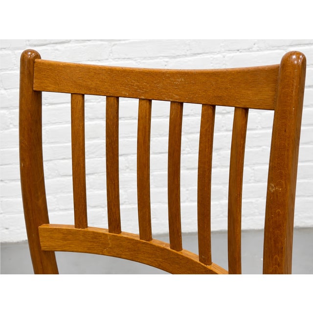 Set of 4 Danish Modern Teak Dining Chairs| Mid Century Scandinavian Chairs, 1960s For Sale - Image 11 of 14