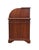 Jasper Cabinet Solid Mahogany & Elm Burl Traditional Regency Inspired 54" Roll Top Desk For Sale - Image 13 of 16