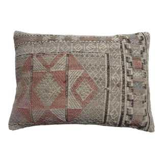 Vintage Kilim Rug Pillow Cover For Sale