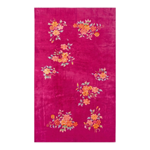 Antique Chinese Art Deco Rug