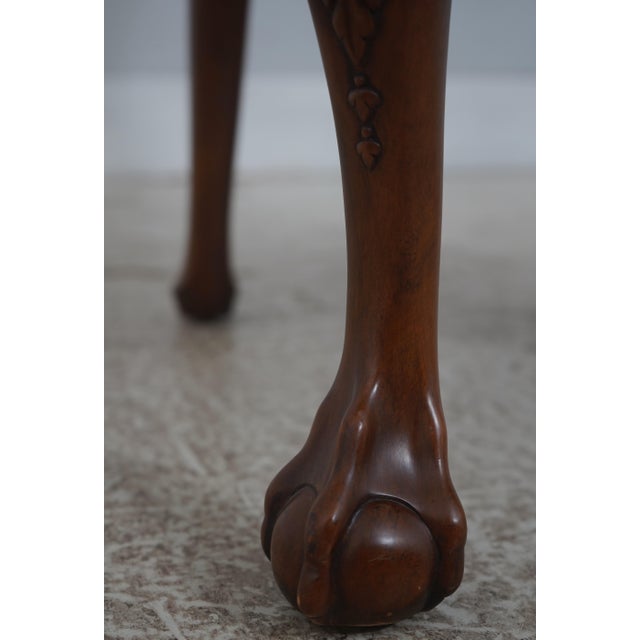 Set of 6 Baker Georgian Walnut Dining Room Chairs For Sale - Image 16 of 18