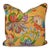 Quadrille Fabric Down-Filled Sofa Pillow For Sale