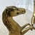 Hollywood Regency Style Coffee Table with Patinated Brass Horses and Glass Top, 1970 For Sale - Image 18 of 18