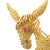 Gender: Ladies Metal Type: 18K Yellow Gold Length: 2.00 inches Width: 1.50 inches Weight: 7.72 grams Ladies handmade 18K...