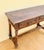 Spanish Walnut Console Table With Geometric Carved Drawers For Sale - Image 11 of 13