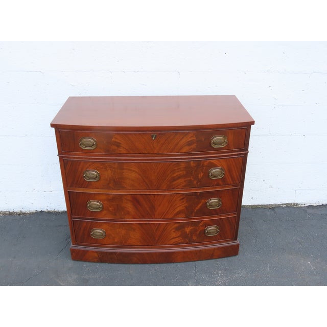 Flame Mahogany Low Dresser Bathroom Vanity 6898 For Sale - Image 18 of 18