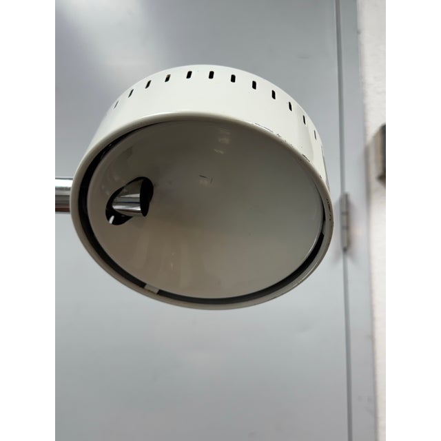 Metal 1970s Robert Sonneman Tik Table Lamp, Model 7701 For Sale - Image 7 of 12