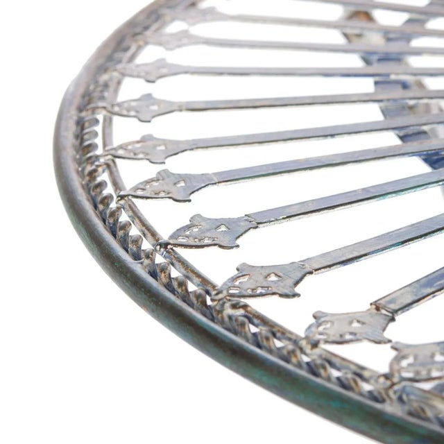 Belen 3 Piece Bistro Set - Mossy Blue For Sale In Philadelphia - Image 6 of 9