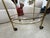 1960s Italian Modern Brass and Glass Bar Cart For Sale - Image 4 of 13