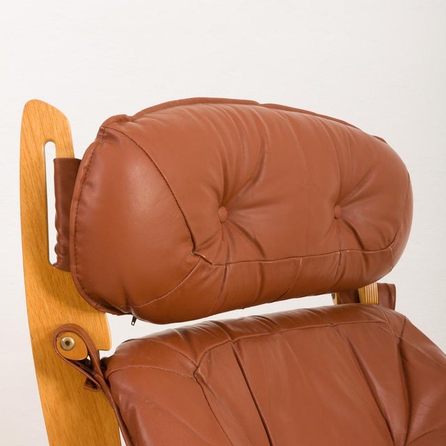 Luna Lounge Chair by Odd Knutsen for Hjellegjerde, Norway, 1970s For Sale - Image 14 of 18