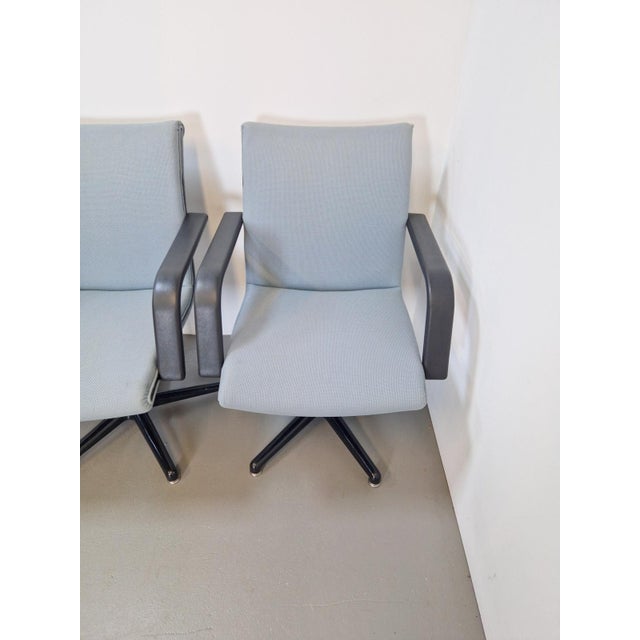 Vintage Michigan Office Chairs by Geoffrey Harcourt for Artifort, 1980s, Set of 6 For Sale - Image 11 of 18