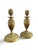 This beautiful pair of candlesticks is crafted from gilt and chased bronze. Their harmonious silhouette is inspired by...