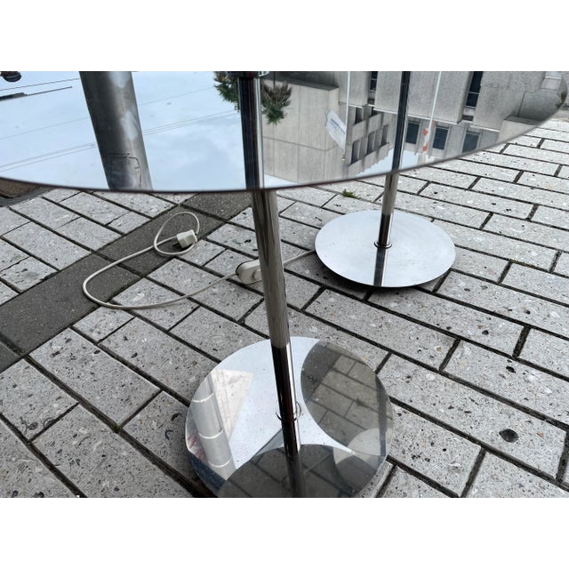 Metal Pair of 1980s Philippe Starck Murano Shades Side Tables Lamps from Delano Hotel Miami Beach For Sale - Image 7 of 11