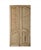 2020s Pair of Reclaimed Monumental French Door Panels, Coastal Farmhouse Architectural Statement, 94"h For Sale - Image 5 of 5