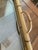 Tan Vintage Glass & Bamboo Handled Serving Tray — Palm Beach • Coastal Chic • Mid‑Century Modern • British Colonial. See Pics! For Sale - Image 8 of 8