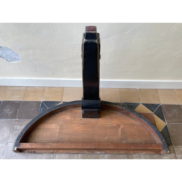 French Console Table with Faux Marble Top, 1880s For Sale - Image 16 of 18