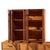 Wood Ramseur Harlequin Mid Century Walnut Credenza and Hutch For Sale - Image 7 of 14
