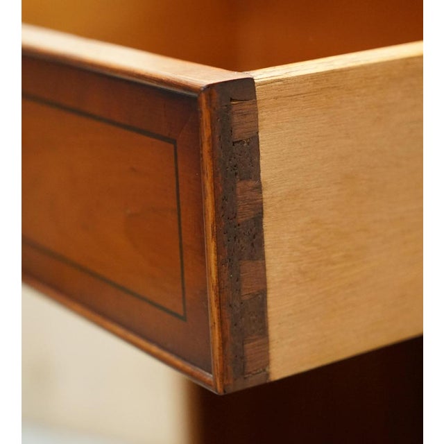 Vintage Burr Yew Wood Side Tables, Set of 2 For Sale - Image 16 of 18