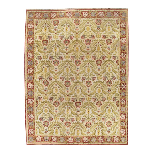Antique Portuguese Carpet For Sale