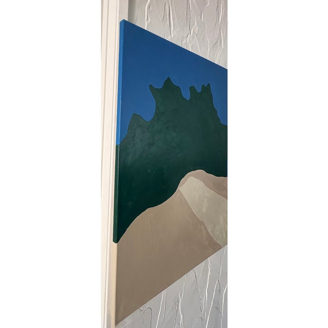Desert Highway, Acrylic on Canvas in the Style of Bodasca For Sale - Image 4 of 12