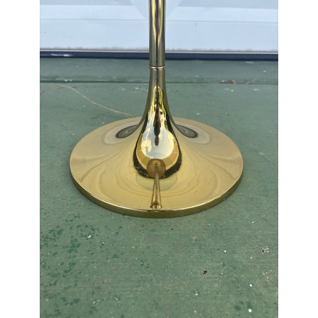 1960s 1960s Brass Table Tulip Floor Lamp by Bill Curry for Laurel For Sale - Image 5 of 8