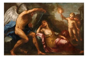 Luigi Garzi, Allegory of Time, 1700, Oil on Canvas
