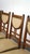 Antique Art Nouveau Style Dining Chairs with Light Skai Leather Upholstery, Set of 4 For Sale - Image 11 of 14