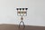 This vintage candelabra, designed by Gunnar Ander for Ystad Metall, is a distinctive example of mid-20th-century Swedish...