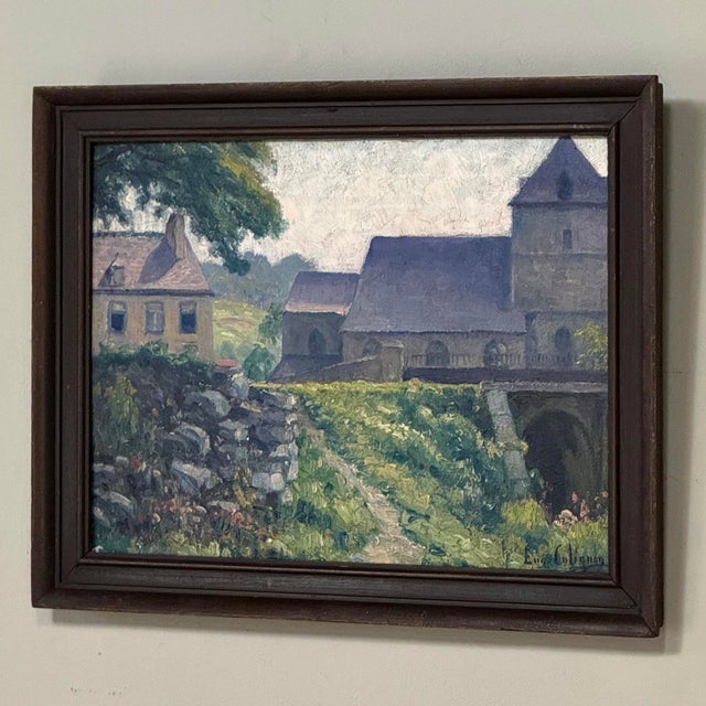 Early 20th Century Framed Oil Painting on Canvas by Eugene Colignon (1876-1961) For Sale - Image 5 of 16