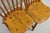 Antique Hunt Country Furniture Colonial Pine Wood Hickory Style Side Chairs Pair For Sale - Image 9 of 11