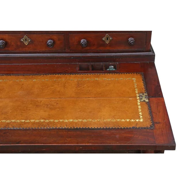 Antique Mahogany Housekeepers Cabinet with Secretaire, 1800 For Sale - Image 6 of 10