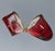 1950s 1950s Fine Cristalleries De Lorraine "Lemberg" Ruby Cased Crystal Egg Box For Sale - Image 5 of 6