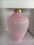 Mid-Century Modern Pair of Murano Glass Pink Swirl Table Lamps Made in Italy For Sale - Image 10 of 13