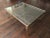 1990s Wrought Iron Beveled Glass Top Coffee Table For Sale - Image 9 of 9