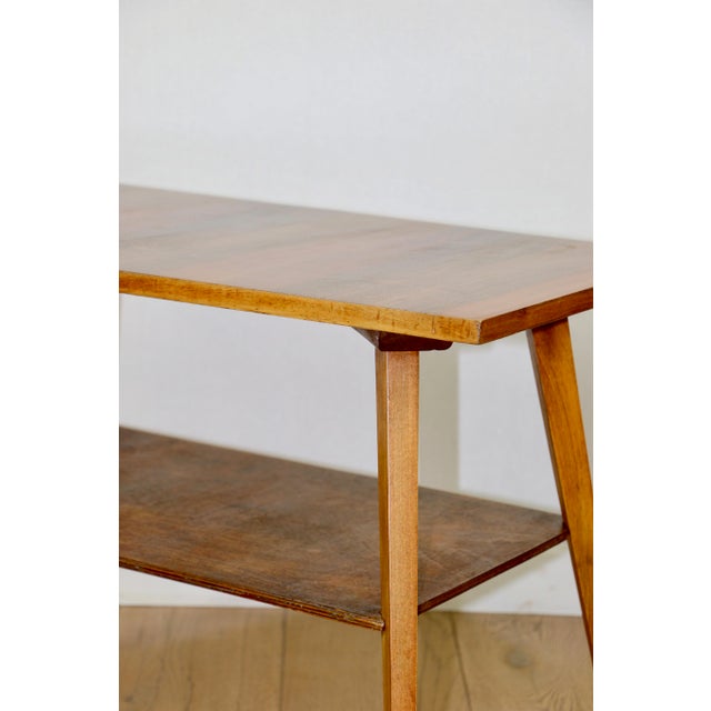 Polish Coffee Table Console, 1970s For Sale - Image 3 of 7