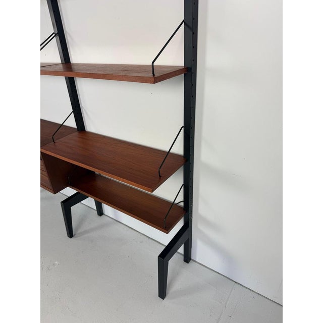 Freestanding Modular Wall Unit System by Poul Cadovius for Royal System, 1960s For Sale - Image 6 of 12