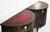 Mid Century French Chinoiserie Leather Top DemiLune Commode - A Pair For Sale In Chicago - Image 6 of 14