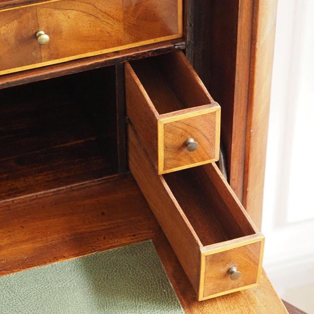 French Secretaire in Mahogany and Marble For Sale - Image 9 of 18