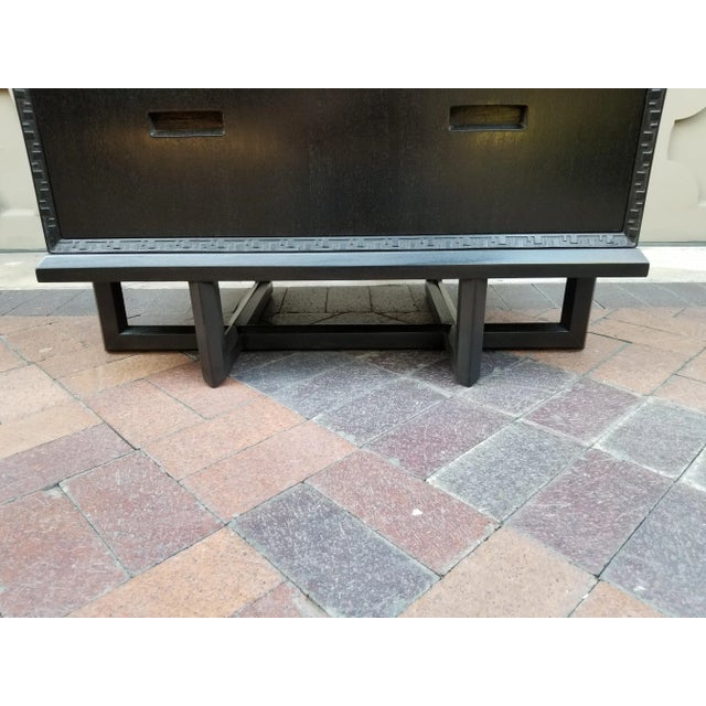 Frank Lloyd Wright Ebonized Chest of Drawers For Sale - Image 10 of 13