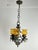 Mid-Century Brutalist Iron and Glass Chandelier, 1960s For Sale - Image 15 of 15